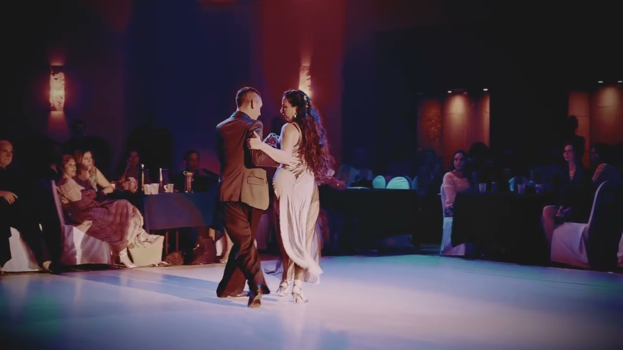 Video thumbnail for Jesica Culter and John Miller dance “Mandria” LIVE with El Cachivache/ Tango Maya Fest 2024