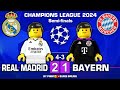 Real Madrid vs Bayern 2-1 (4-3) Champions League 2024 • All Goals & Highlights in Lego Football