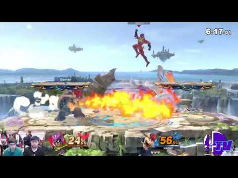 WaveDash 2023 Winners Round 2 - elJando (Captain Falcon) Vs. Gamer03277 (Bowser) - SSBU Tournament