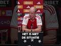 Vertrek Davy Klaassen? 'Als er een mooie club komt...' #ajax #internazionale #shorts