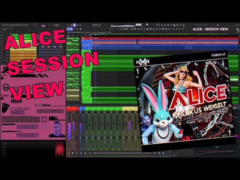 FL STUDIO HARD TECHNO | MARKUS WEIGELT - ALICE (SESSION OVERVIEW)
