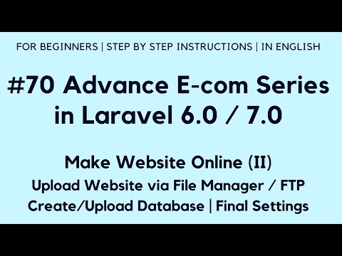 172 Make E com Website in Laravel 6 | Export Products Excel with Headings | Maatwebsite 3 1