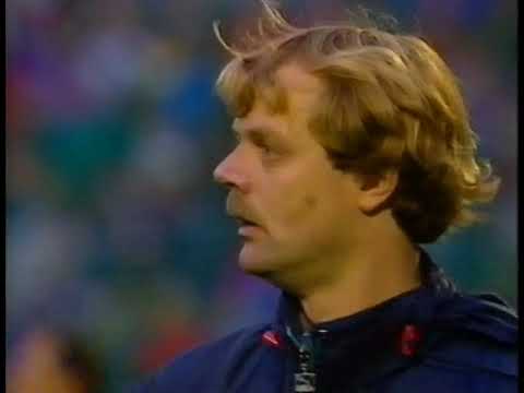 OB Odense 1-2 Arsenal UEFA European Cup Winners Cup 1st Round 1st Leg 1993/94