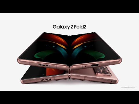 Leaked Galaxy Z Fold 2 Render Reveals Display, Camera, and Bronze Color Variant
