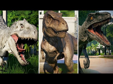 ALL 68 DINOSAURS - Jurassic World Evolution