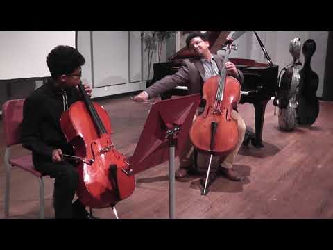 Sicilienne by Gabriel Faure: Tarik Campbell MasterClass with Dr. Ismar Gomes October 10, 2018