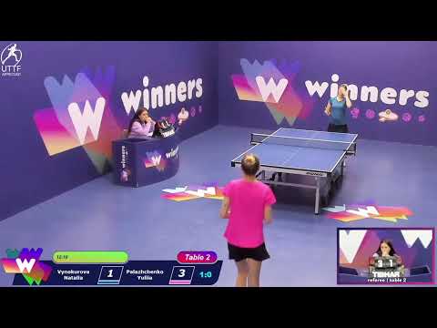 Winners League 25.10.21 Vynokurova Natalia - Palazhchenko Yuliia 17:00