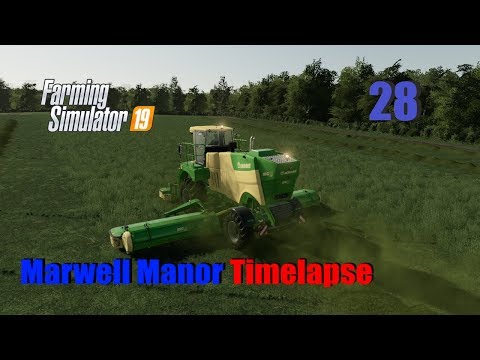 Farming Simulator 19 Timelapse Marwell Manor EP28 with subtitles