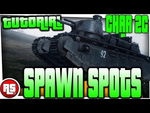 HOW TO BEHEMOTH "BATTLEFIELD 1" Char 2c Tank guide, bf1 tutorial, improve your battlefield 1, new