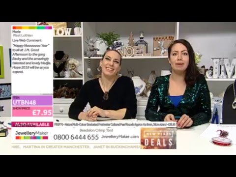 JewelleryMaker LIVE 01/01/18 1pm - 6pm