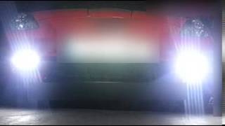 luces diurnas celica vídeo