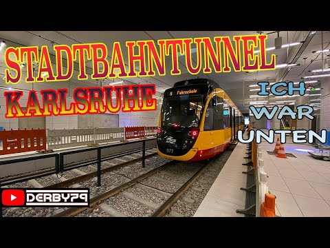 🚈KARLSRUHER U-STRAB |TUNNELSCHULUNG | VBK🚇