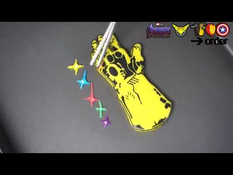 Marvel Avengers Endgame Pancake Art   Logo, Captain marvel, Ironman, Thanos, Captain america, Thor