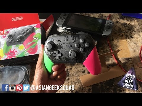 Nintendo Switch Controller Pro Splatoon