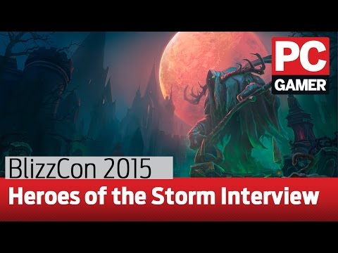 BlizzCon 2015 - Heroes of the Storm interview with Dustin Browder and Phill Gonzales