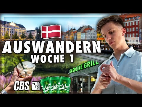 😵‍💫Meine 1. WOCHE in Copenhagen (Chaos, Wohnungssuche, Uni…)🇩🇰