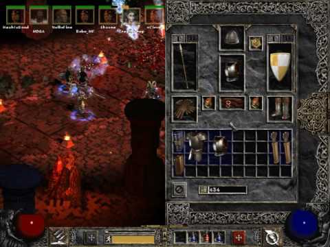 Diablo II: Lord of Destruction Amazon And Allies Vs. Baal [Normal] [Ladder]
