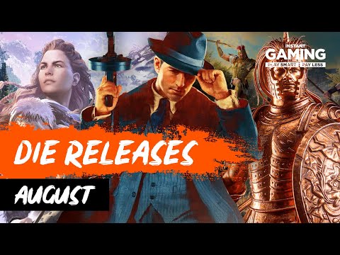 Top Spiele-Releases im August 2020 - PC, PS4, Xbox One & Switch