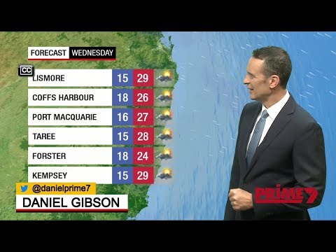Prime7 Local News North Coast - Weather Update (26/2/2019)