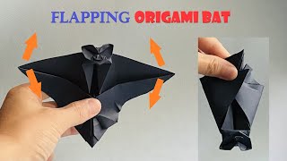 How to fold an easy origami bat, step by step tutorial