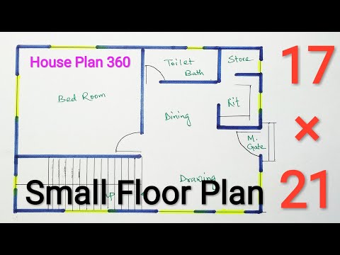 Best Home Plan//17×21 Small Floor Design
