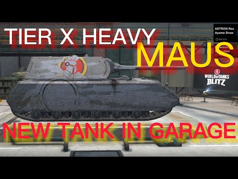 GET MAUS in your GARAGE Tier X Heavy 💪💪💪 - World Of Tanks Blitz / WotB #wotblitz #wargaming #wot