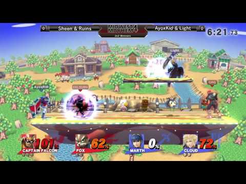 Midwest Mayhem 4 – 2v2 – GHQ l Sheen & E2C l Ruins vs. AyoxKid & Light