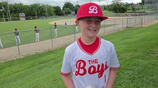1st Home Run Owen Sanders - 8U The Boys