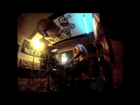 Single stroke and blast beats practice.