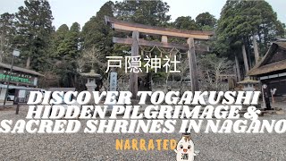 Solo Travel ✈️ | Day Trip to Nagano Mountains, Togakushi Narrated Travel Diary | Spring 2025 Japan 🌸