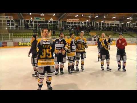 Eishockey: Bayernliga: Impressionen nach dem 6:2 Sieg des ERC Sonthofen über ECDC Memmingen