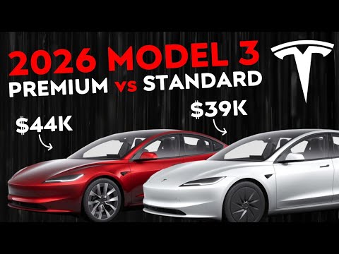 Thumbnail for 2026 Tesla Model 3: Premium vs Standard | Don't Make a Mistake! by Tesla Model 3