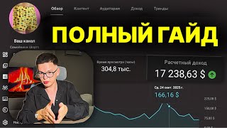 17 268,63$ на Русских YouTube Shorts.. (ГАЙД 2026)