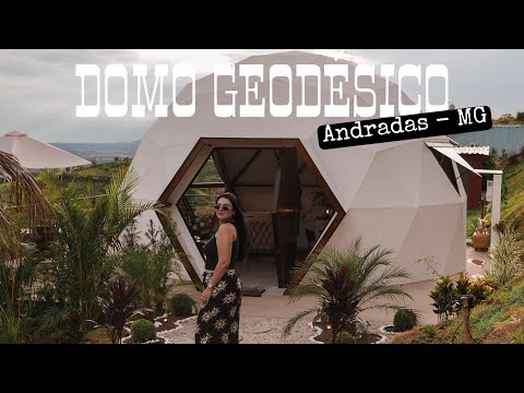 Hospedagem em Andradas MG | Conhecendo o primeiro DOMO GEODÉSICO da cidade