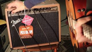 Video thumbnail for Review and Demo Fender Acoustasonic 90 amplifier by DIY Vids