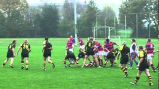 preview picture of video 'RUGBY 2011 DWINGELOO - UTRECHT 30-10-2011 samenvatting.mp4'