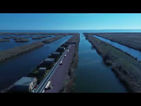 Razelm Luxury Resort, Jurilovca, din dronă