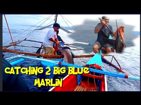 #fishing 1st Catching blue marlin w/may bayaw #dao #antique