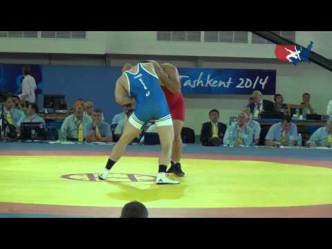 97 KG Round 2 - Jake Varner (USA) vs Valerii Andriitsev (UKR)