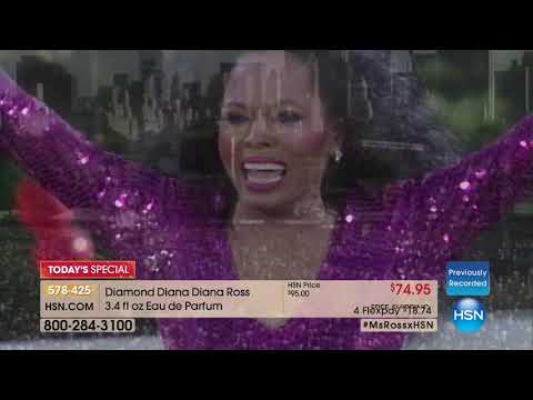 HSN | Diana Ross Fragrance Premiere 12.05.2017 - 02 AM