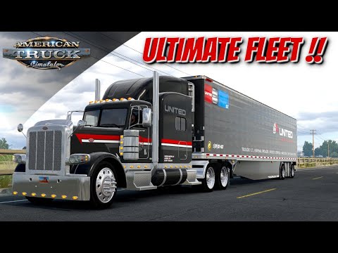 Ultimate 1.40 BETA Fleet Truck - Peterbilt 389 + custom real gauge pod readouts