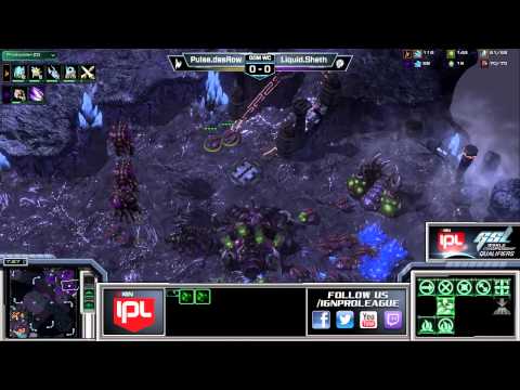 Desrow vs Sheth - GSL World Championship NA Qualifier - Game 1