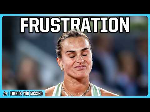#1 tennis player annoyed with unranked opponent | Things You Missed