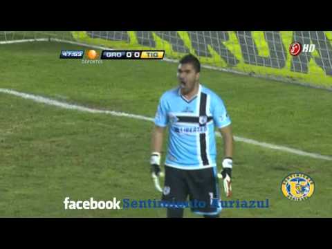 Queretaro vs Tigres 0-0 Semifinal IDA Liguilla 201...