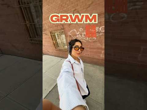 the making of my own show. #grwm