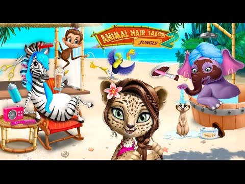 Jungle Animal Hair Salon 2 - Tropical🌴 Beauty Salon