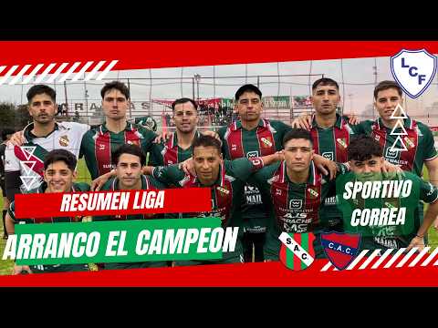 RESUMEN LIGA CAÑADENSE PRIMERA DIVISION SPORTIVO AC VS CA CORREA