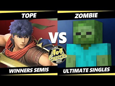 4o4 Smash Night 68 Winners Semis - Tope (Ike) Vs. ZOMBIE (Steve) SSBU Ultimate Tournament
