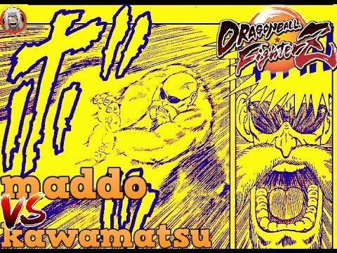 DBFZ maddo vs kawamatsu - (KidBuu, GokuGT, Yamcha) vs (GokuUI, KidBuu, Roshi)