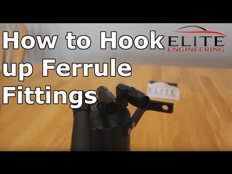 [HOW TO] Install Hoses on Ferrule Fittings - Elite Engineering - Catch Can